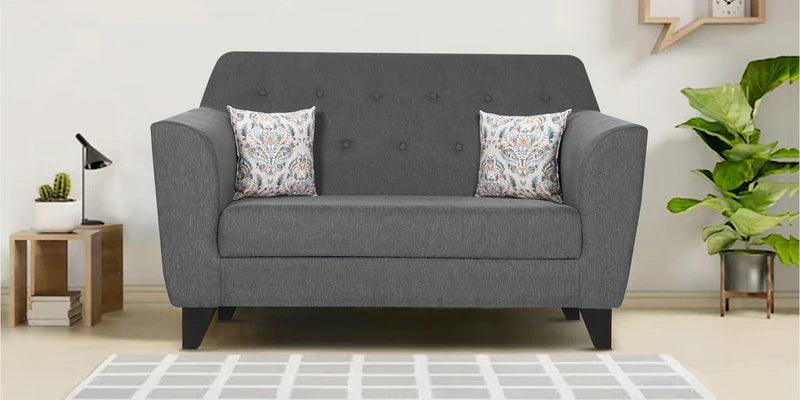 Fabric 2 Seater Sofa in Red Colour - Ouch Cart