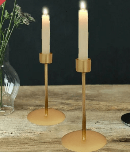 Golden candel Stand sat of 2 - Ouch Cart