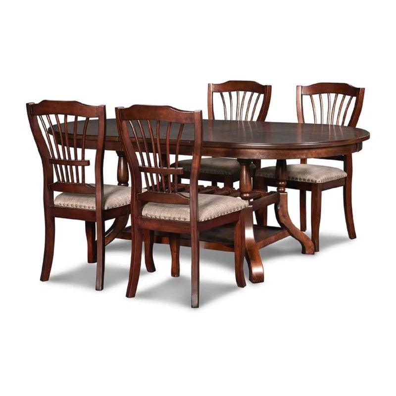 5 - Piece Extendable Dining Set - Ouch Cart
