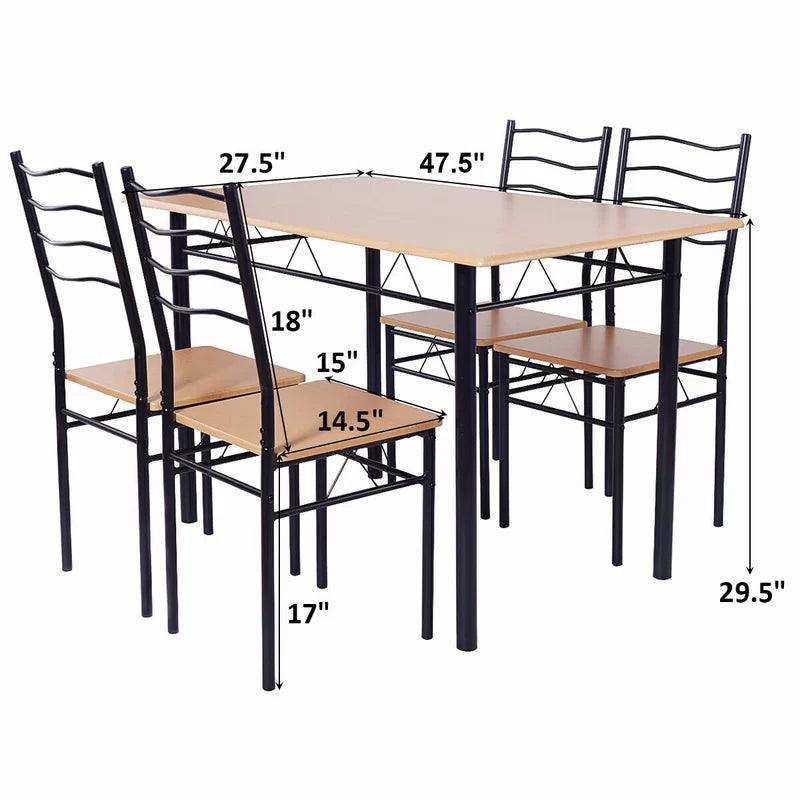 5 - Piece Dining Set - Ouch Cart