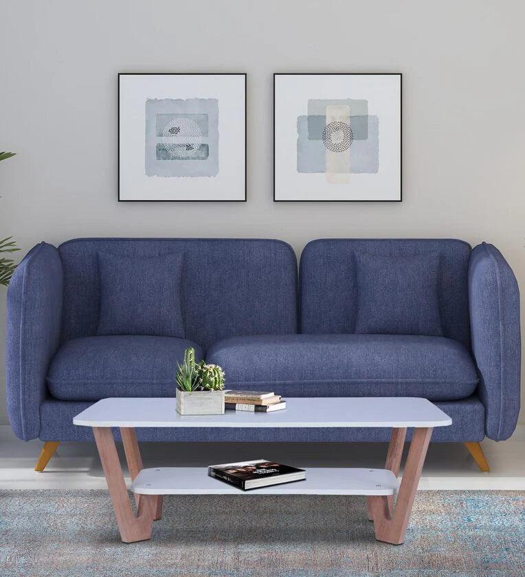 Coffee Table in Frosty White Colour - Ouch Cart