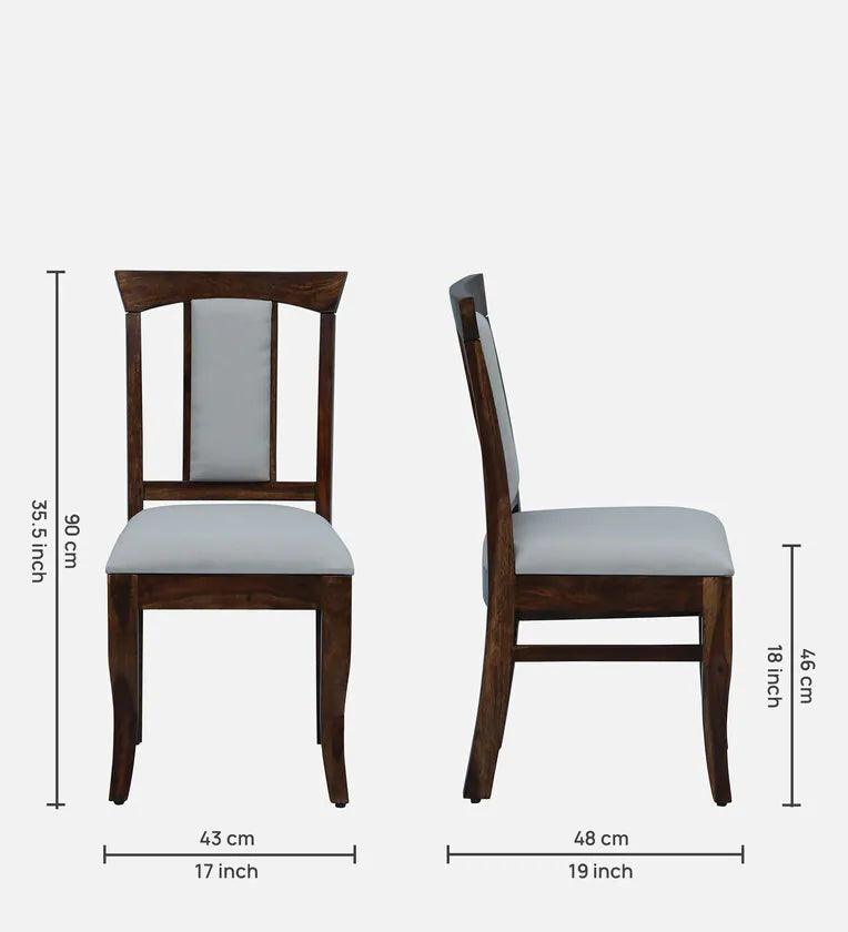 Sheesham Six Seater Dining Set in Provincial Teak Finish - Ouch Cart