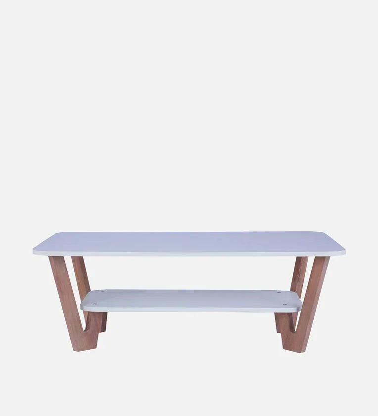 Coffee Table in Frosty White Colour - Ouch Cart
