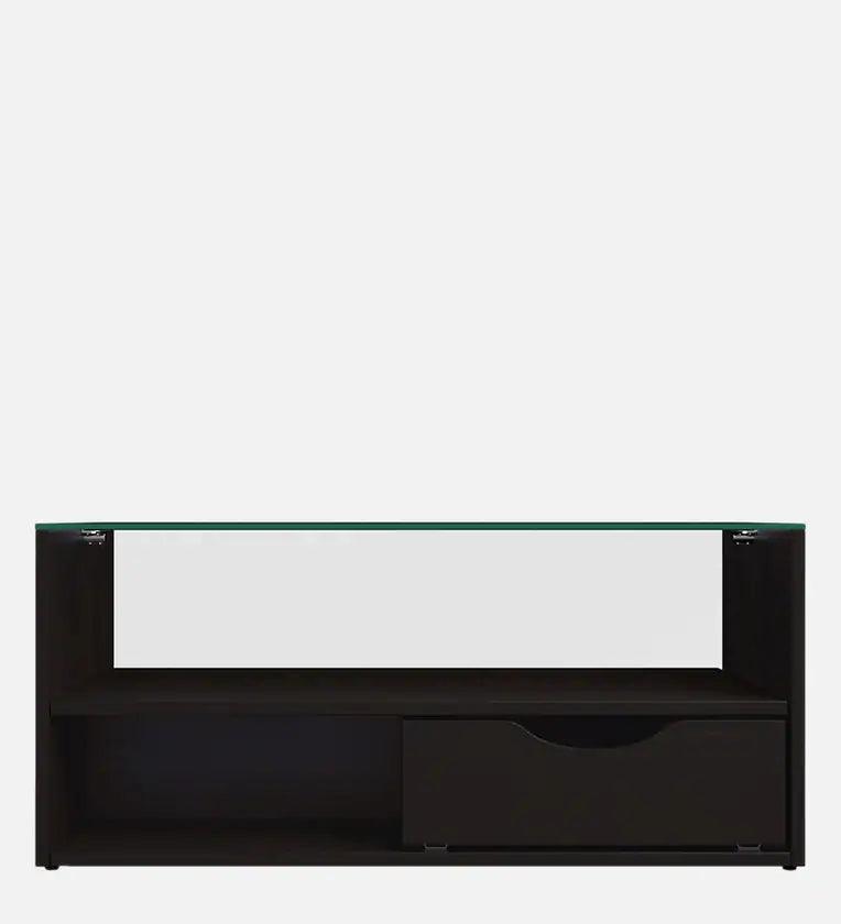Glass Coffee Table in Wenge Colour, - Ouch Cart