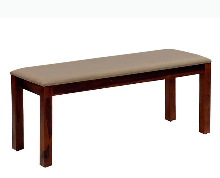 Jiayi Sheesham Wood 6 Seater Dining Table Set with 4 Chair & Becnch for Dining Room - Ouch Cart