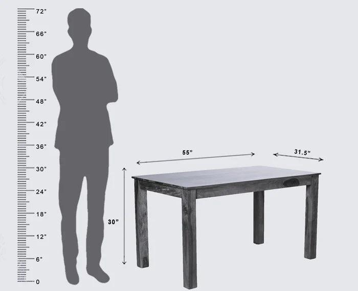 Jiayi Sheesham Wood 6 Seater Dining Table Set with 4 Chair & Becnch for Dining Room - Ouch Cart