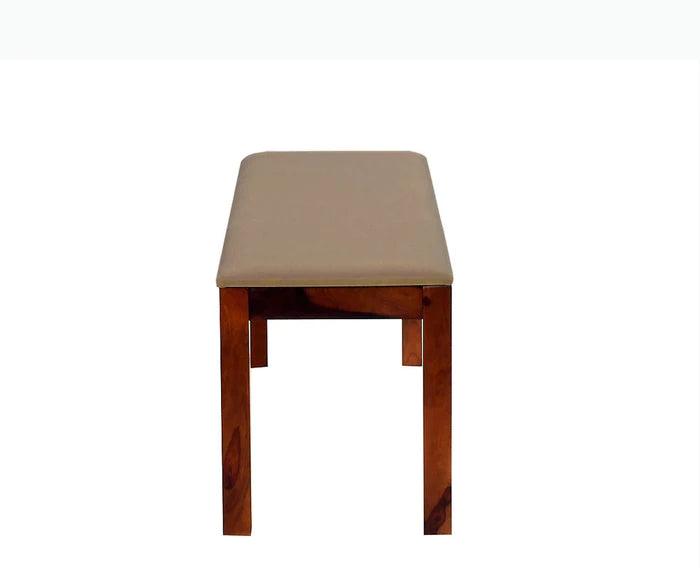 Jiayi Sheesham Wood 6 Seater Dining Table Set with 4 Chair & Becnch for Dining Room - Ouch Cart