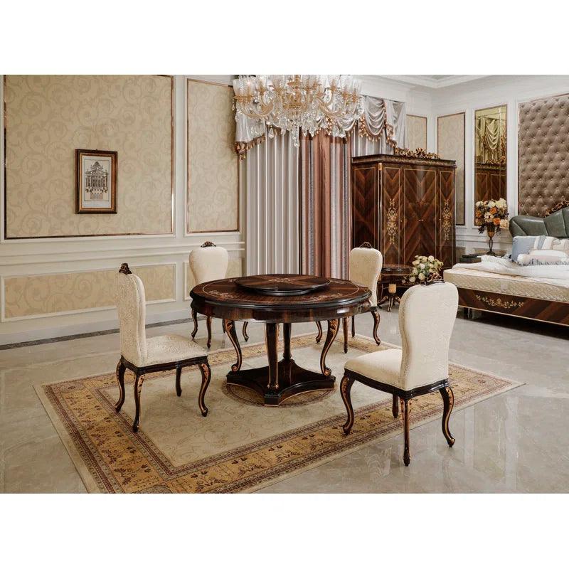 Solid Wood Top Dining Set - Ouch Cart