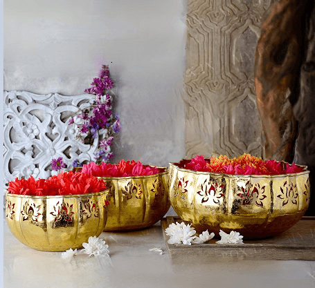 sat of 3 halloween bowl - Ouch Cart