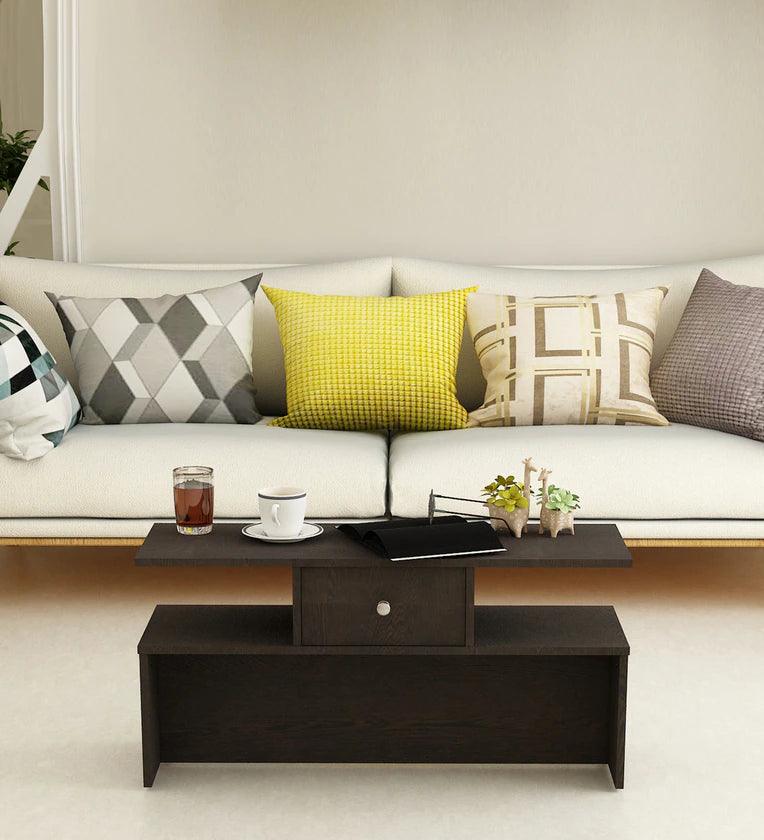 Coffee Table in Dark Wenge Finish - Ouch Cart