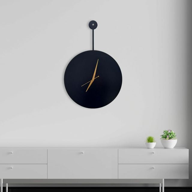 big black dial wallclock N.R.HOMESDECOR
