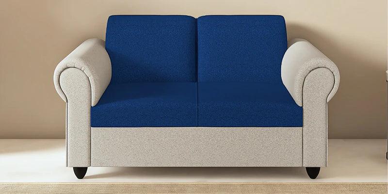 Fabric 2 Seater Sofa in Blue And grey Colour - Ouch Cart