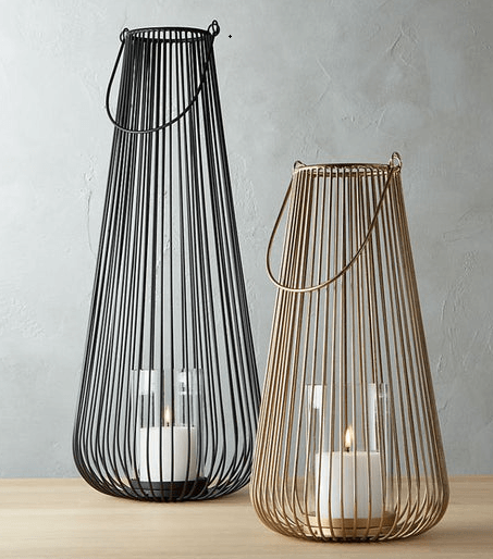 Gold And Black Candel Stand - Ouch Cart