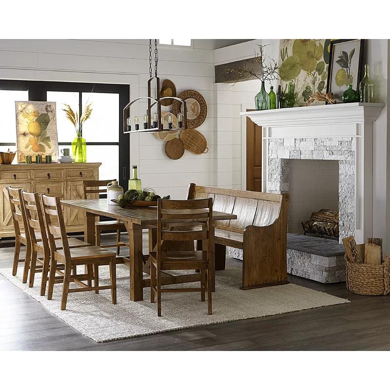 8 - Piece Extendable Dining Set - Ouch Cart
