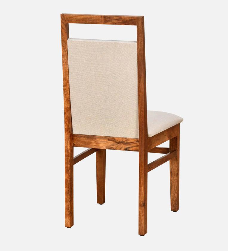 Solid Wood 4 Seater Dining Set In Honey Finish With Bench - Ouch Cart