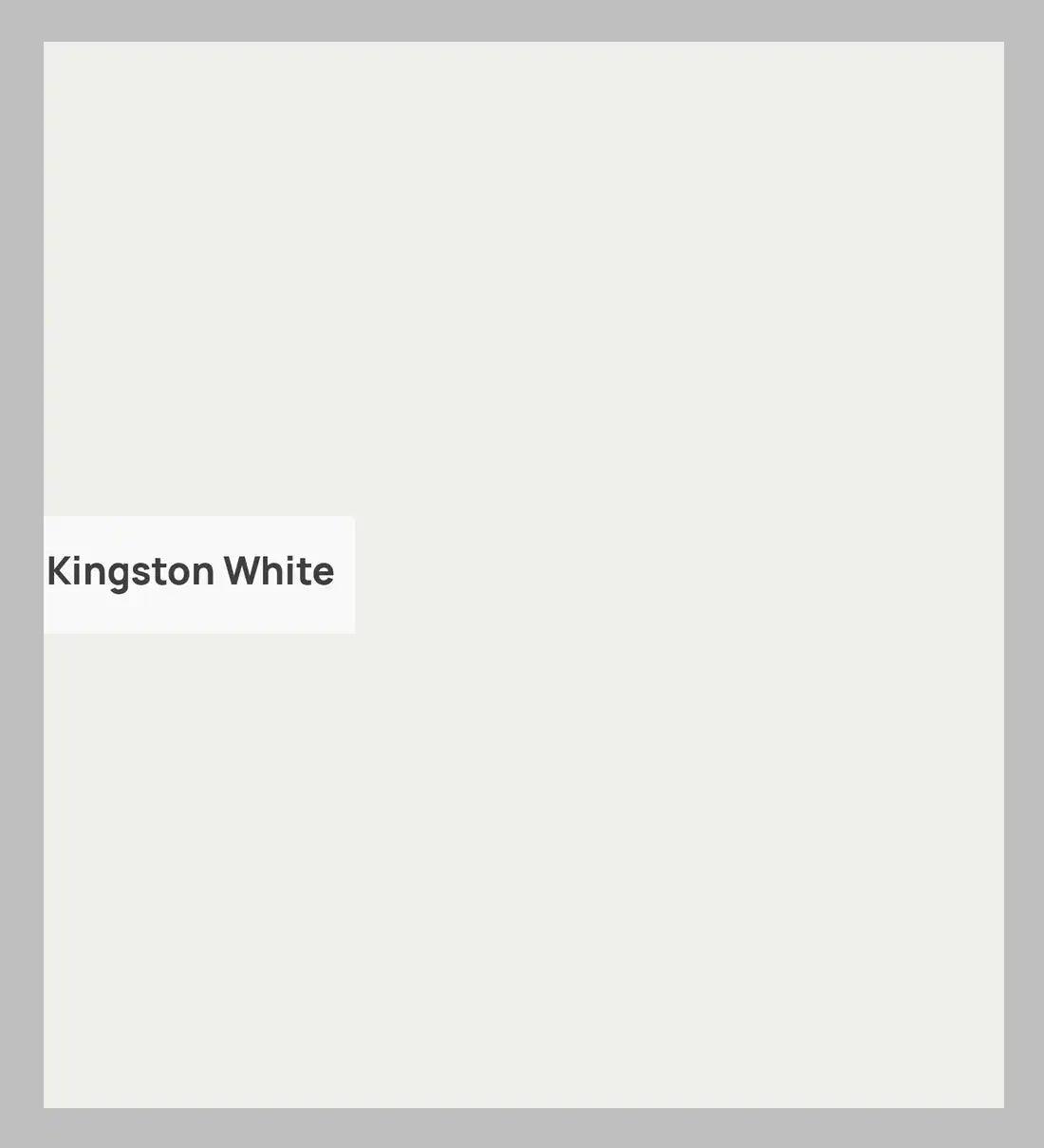 Bryan King Size Bed in Kingston White Finish with Box Storage - Ouch Cart