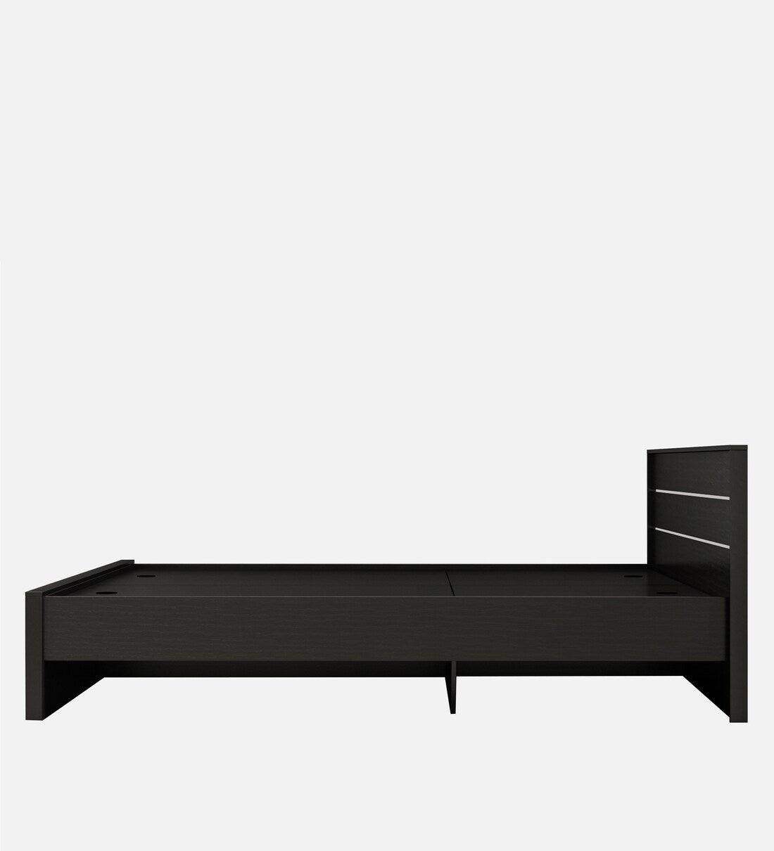 Crom King Size Bed in Wenge Finish - Ouch Cart