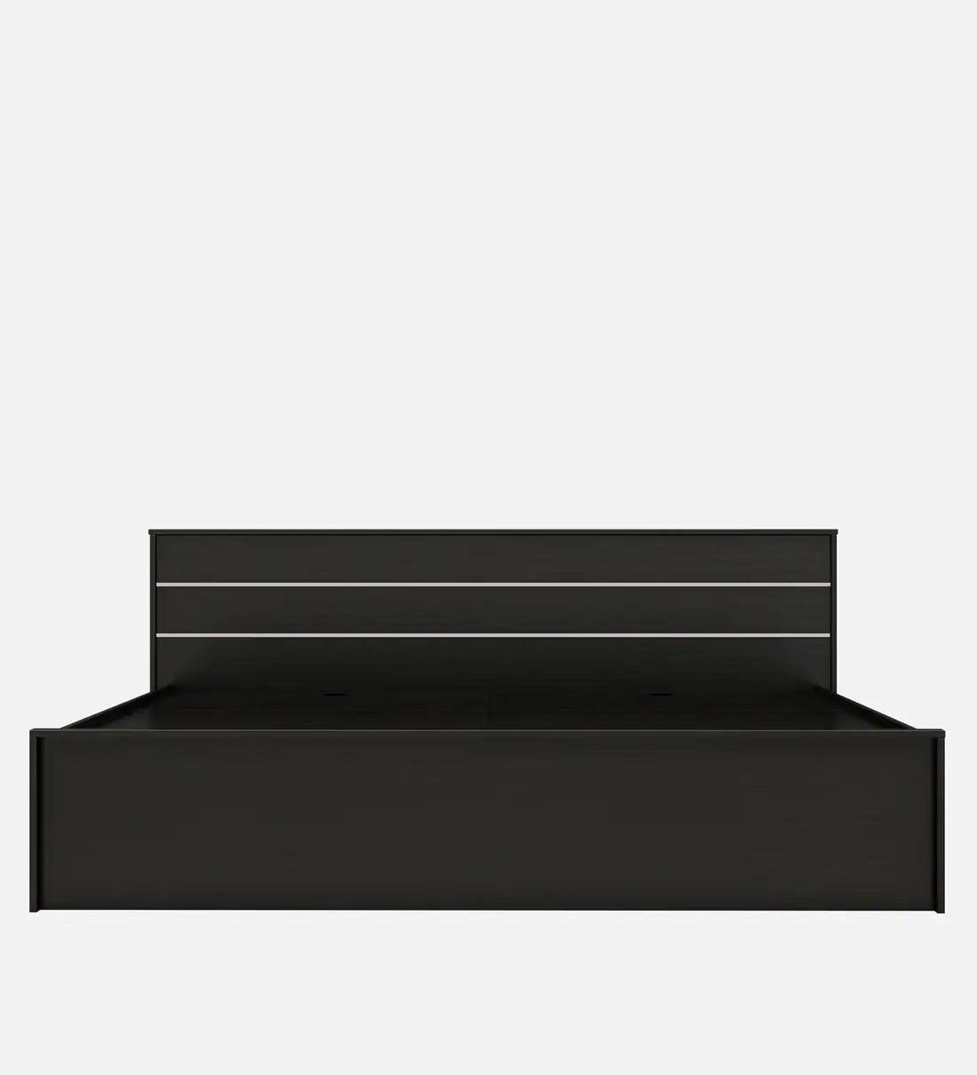 Crom King Size Bed in Wenge Finish - Ouch Cart