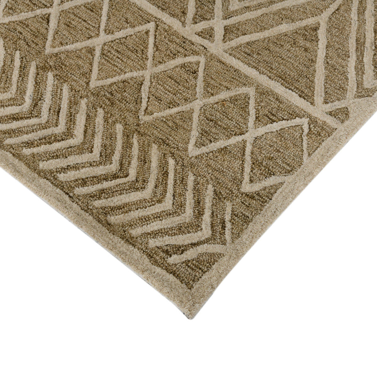 Handmade Indian Premium Wool Rug, comfortable and stylish Rug, 8x10 Feet, Anti-Skid & Anti Slip Backing Carpet , Ideal for Bedroom, Living Room, Dining Room, Kids Room, Office, Saraswati Global Rug. Saraswati Global