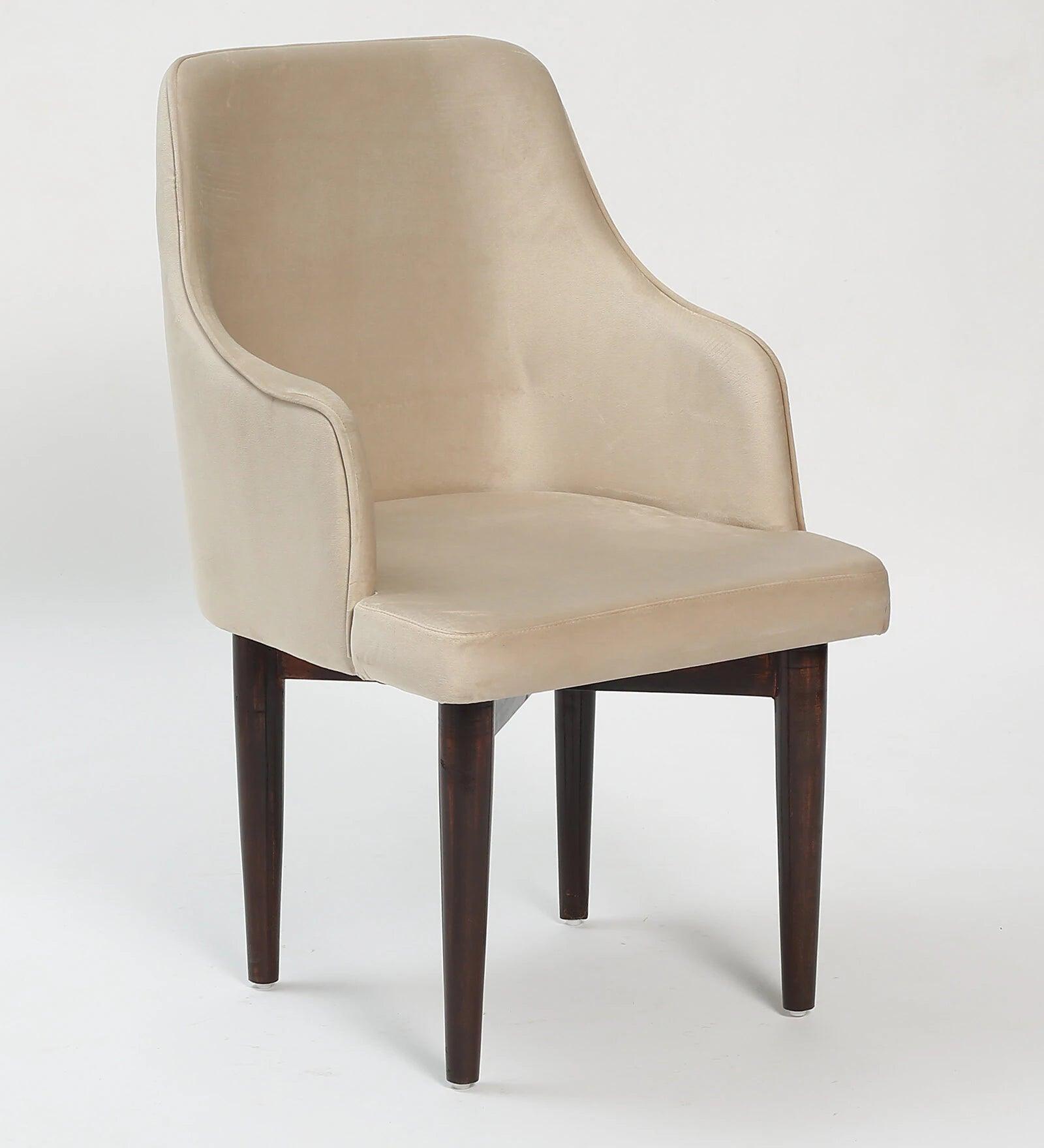 Marble Top 4 Seater Dining Set in Teak Wood Finish - Ouch Cart