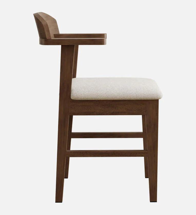 Solid Wood 6 Seater Dining Set In Marble Finish - Ouch Cart