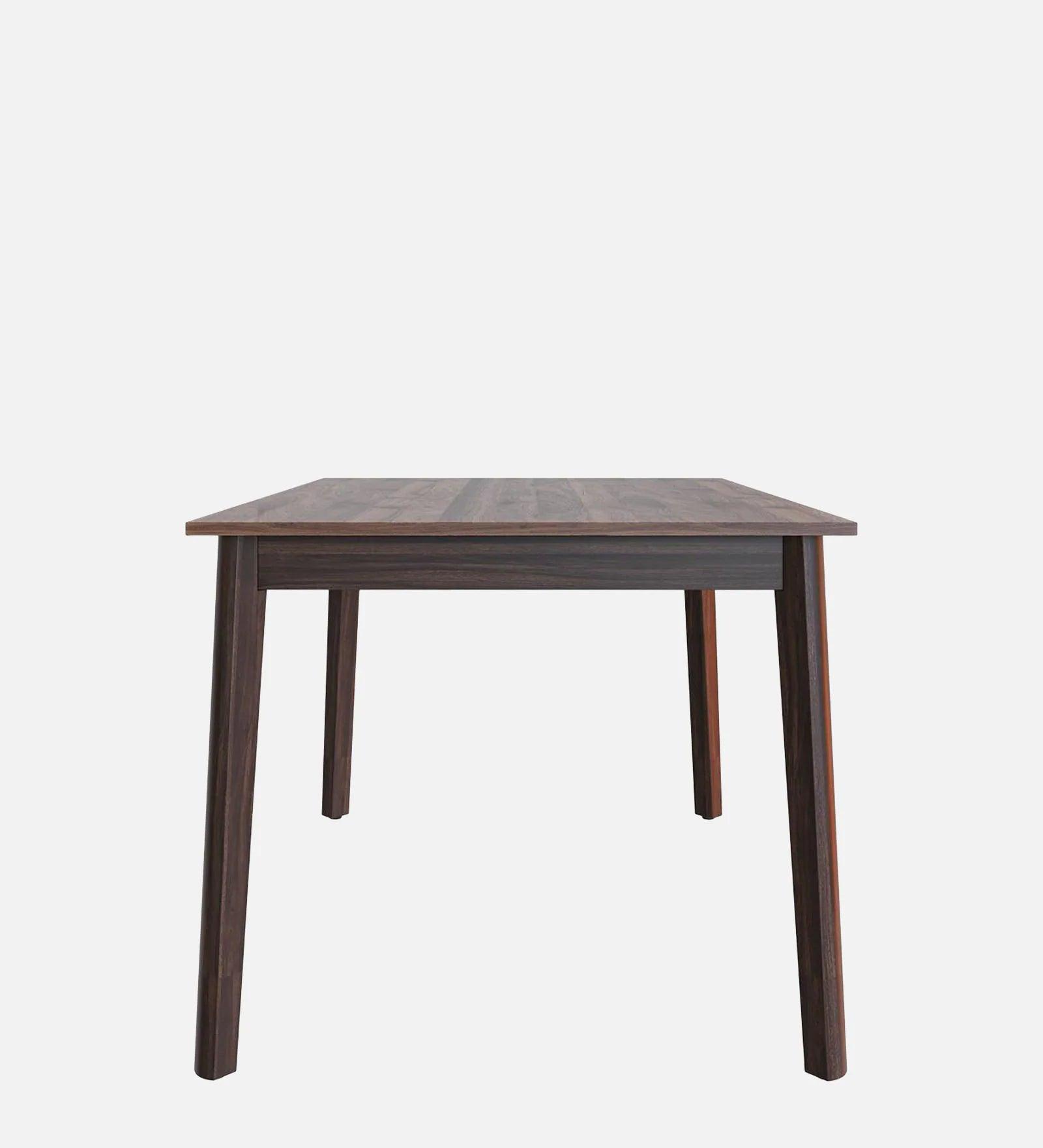 Solid Wood 4 Seater Dining Set In White Ash Finish - Ouch Cart