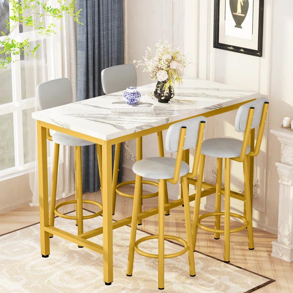 5 - Piece Dining Set - Ouch Cart