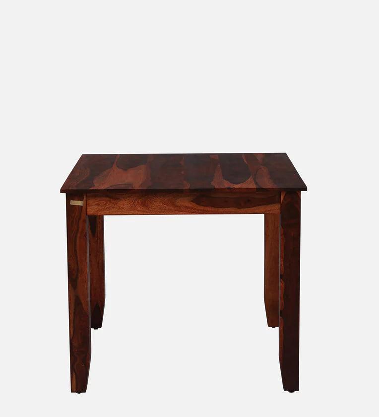 Sheesham Wood 4 Seater Dining Set In Scratch Resistant Honey Oak Finish - Ouch Cart