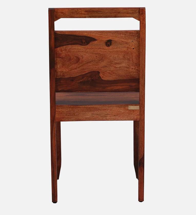 Sheesham Wood 4 Seater Dining Set In Scratch Resistant Honey Oak Finish - Ouch Cart