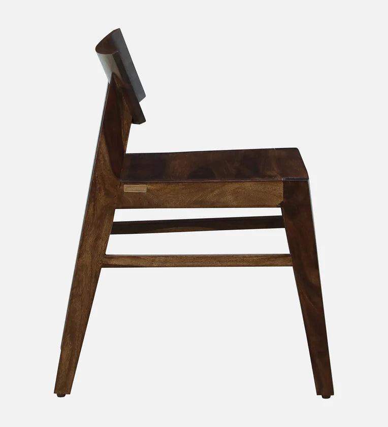 Sheesham Wood 4 Seater Dining Set In Scratch Resistant Provincial Teak Finish - Ouch Cart