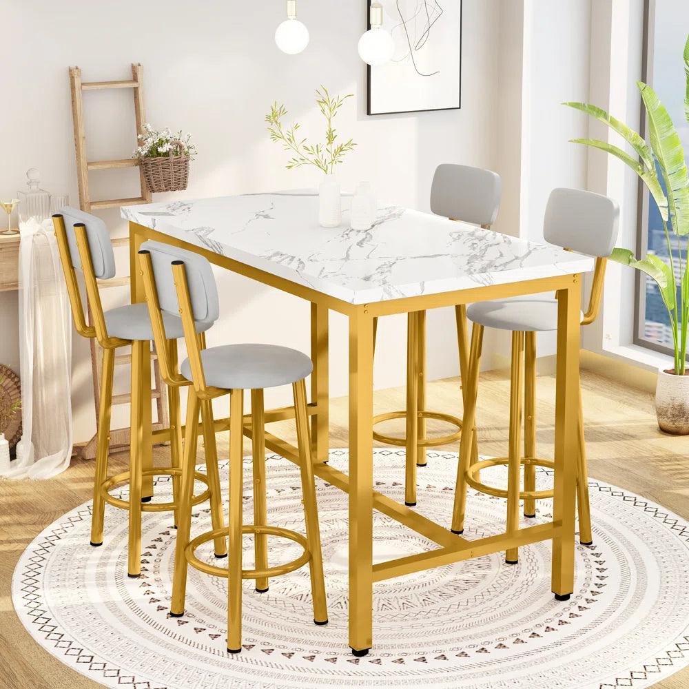 5 - Piece Dining Set - Ouch Cart