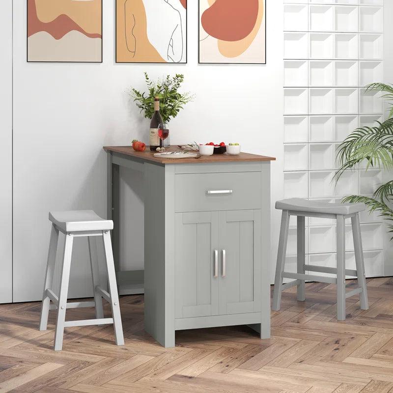 3 - Piece Dining Set - Ouch Cart