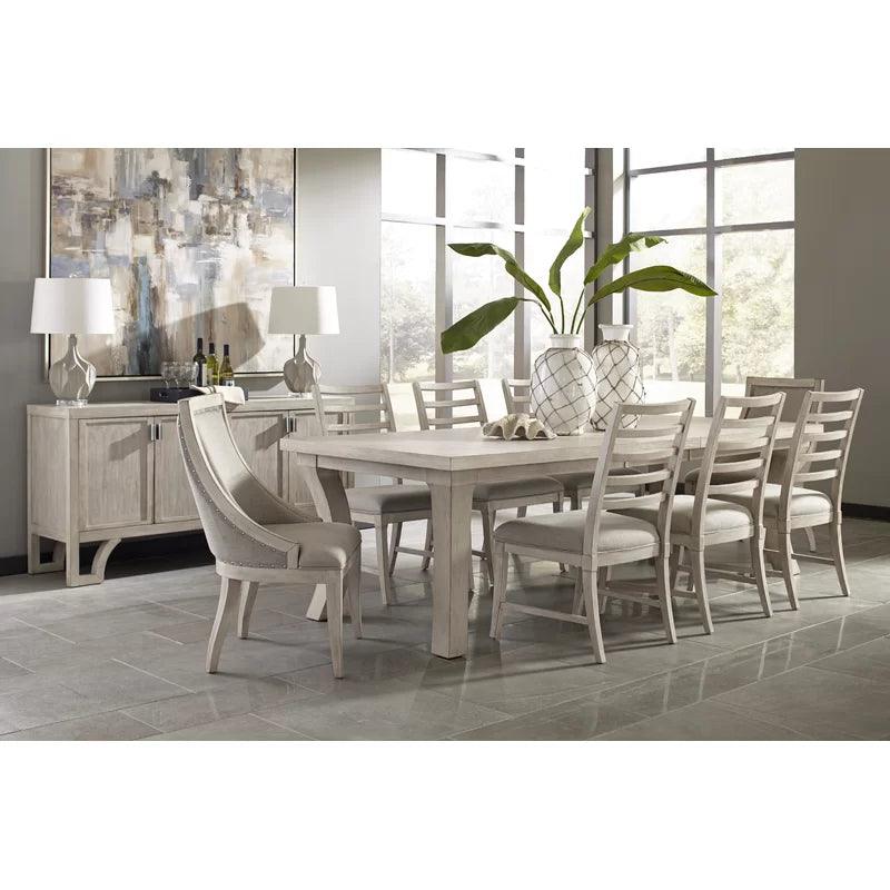 9 - Piece Extendable Dining Set - Ouch Cart