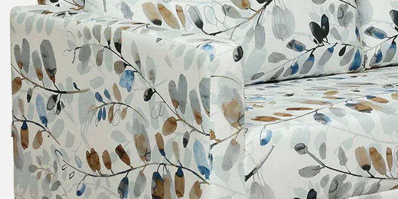 Fabric 3 Seater Sofa In Multicolour - Ouch Cart