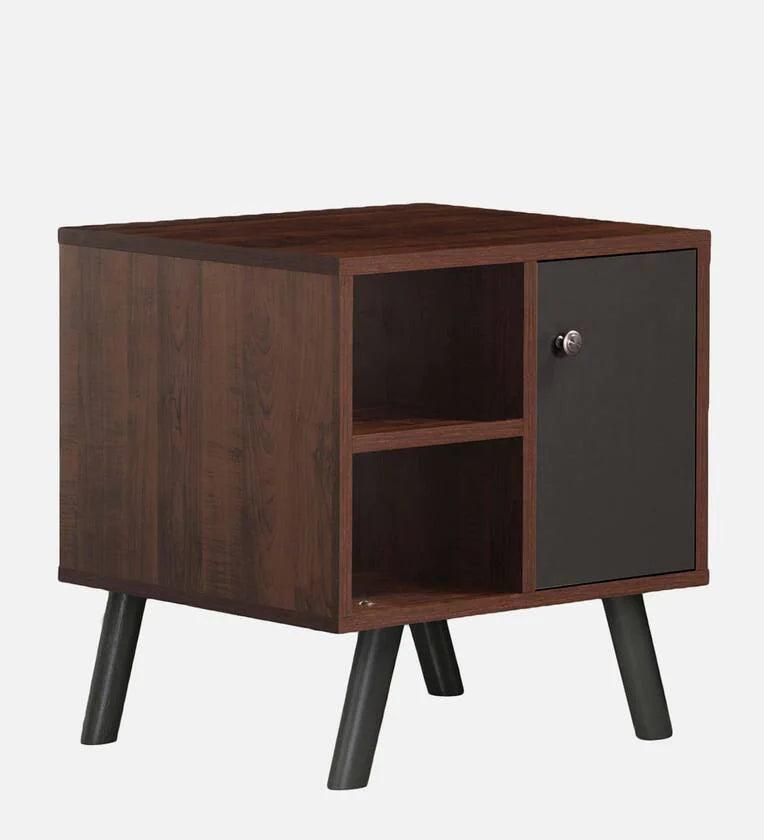 Bedside Table in Slate Grey Finish - Ouch Cart