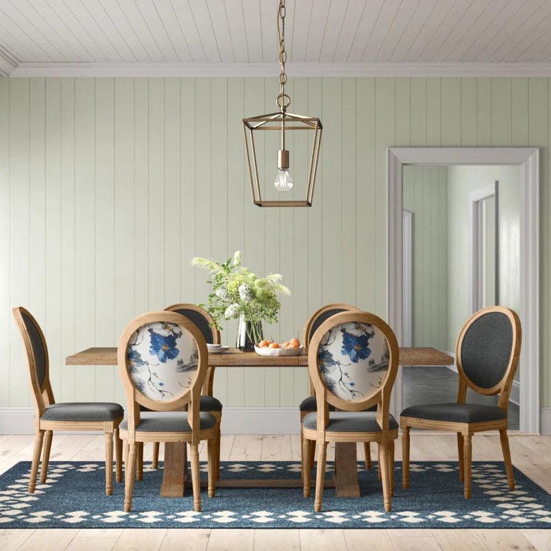 Extendable Trestle Dining Set - Ouch Cart