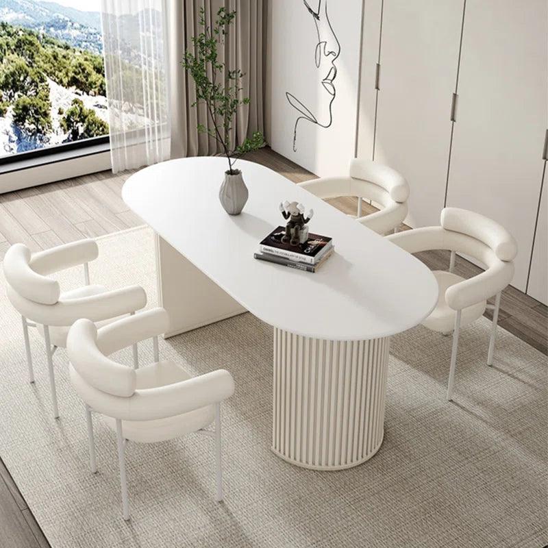 5 - Piece Trestle Dining Set - Ouch Cart