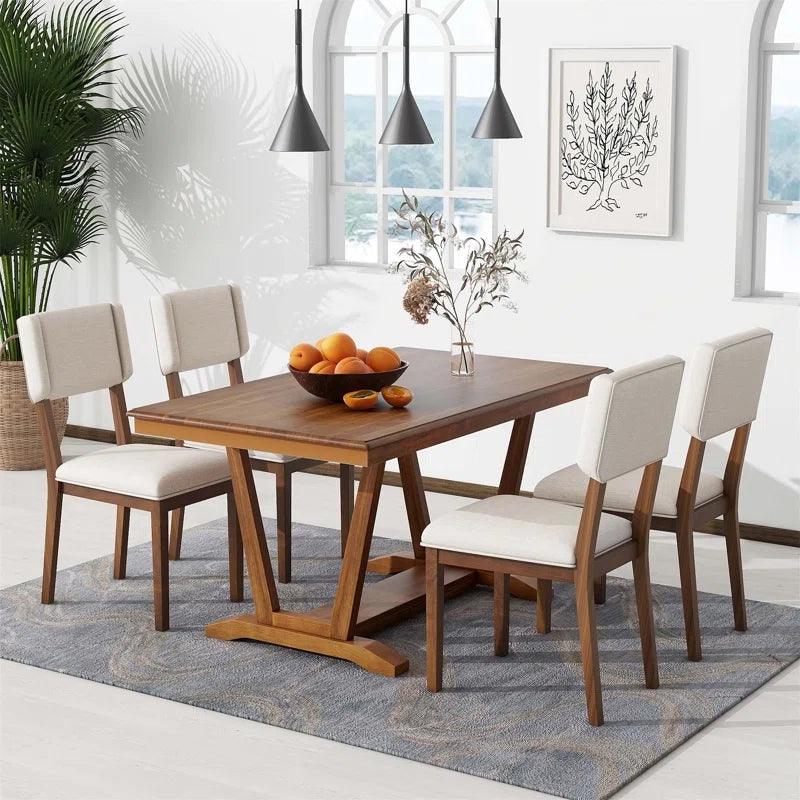 Trestle Dining Set - Ouch Cart