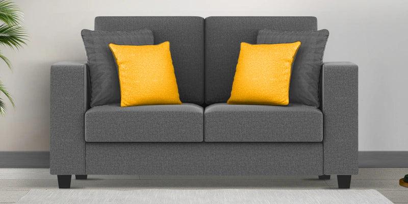 Fabric 2 Seater Sofa in Charcoal Grey Colour - Ouch Cart
