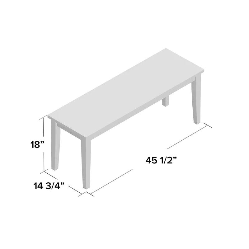 6 - Piece Solid Wood Top Dining Set - Ouch Cart