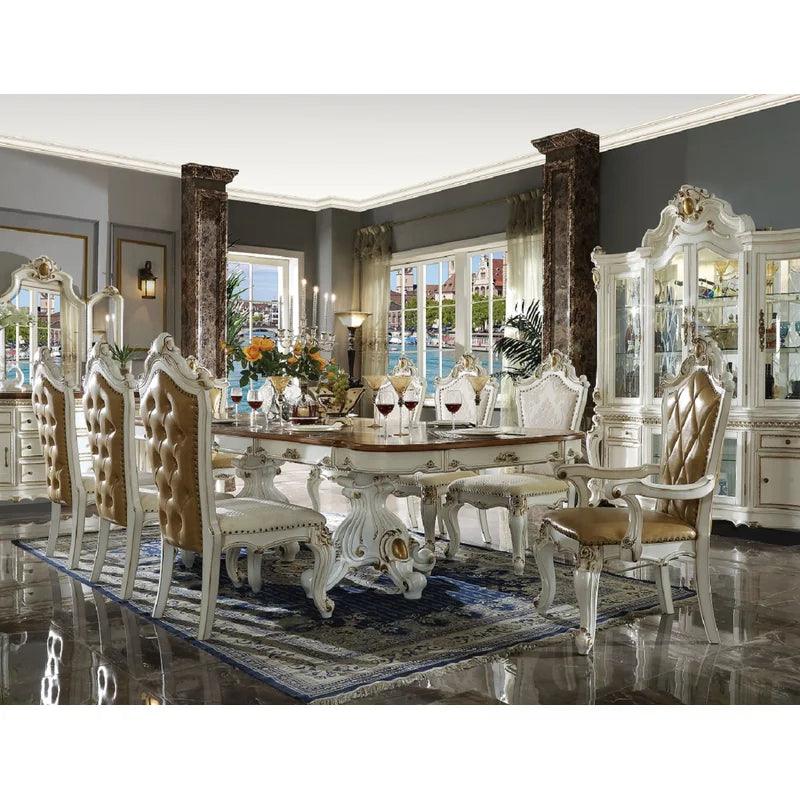 Double Pedestal Dining Set - Ouch Cart