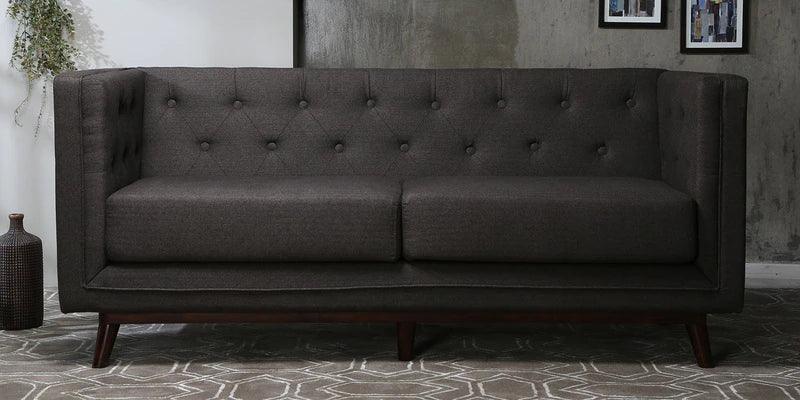 Fabric 3 Seater Sofa In Ice Blue Colour - Ouch Cart