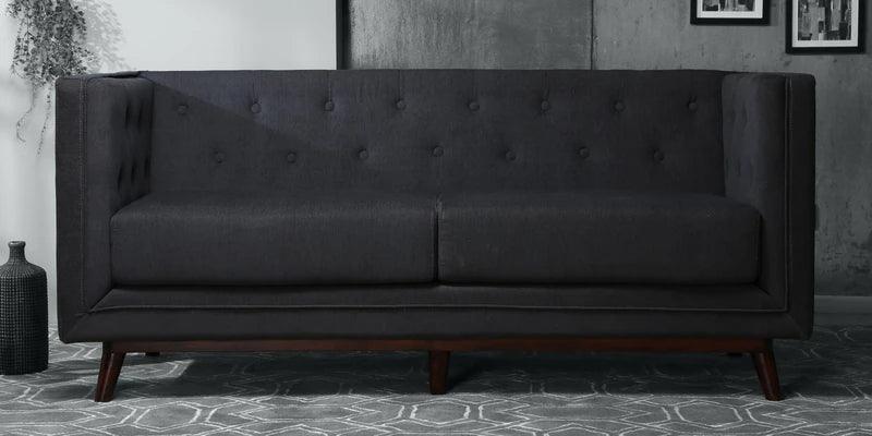 Fabric 3 Seater Sofa In Ice Blue Colour - Ouch Cart