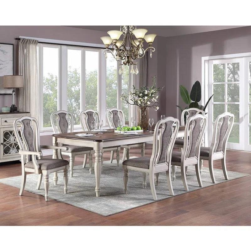 9 - Piece Extendable Dining Set - Ouch Cart