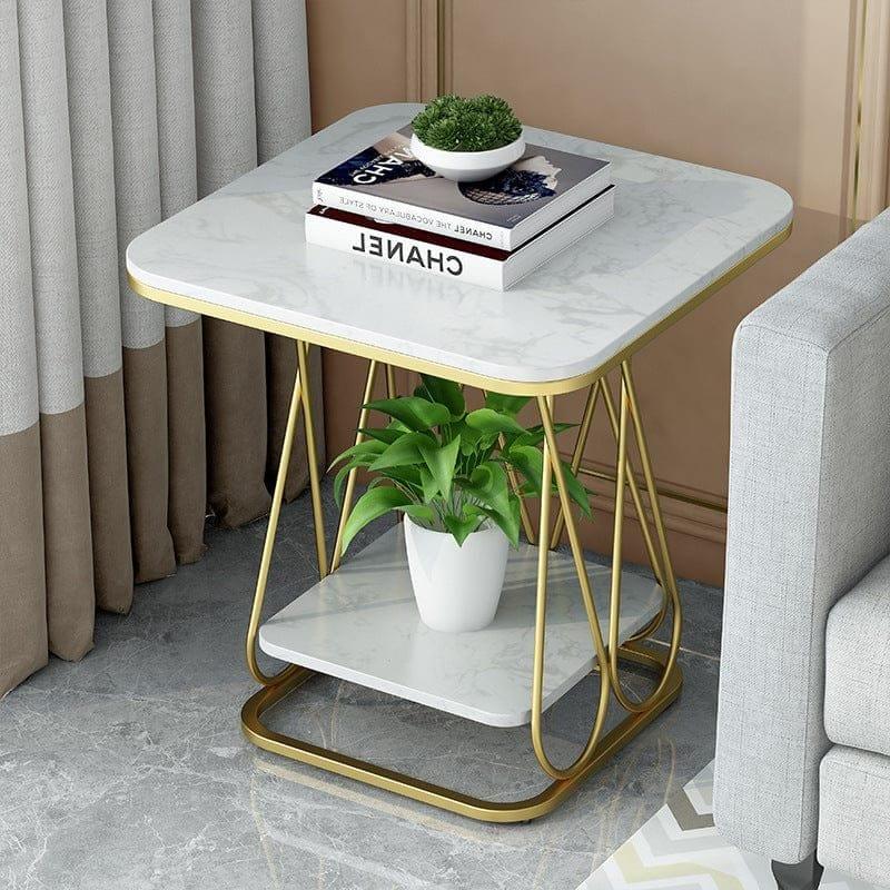 Rica Two-Tier Sofa Side End Table for Living Room - Ouch Cart