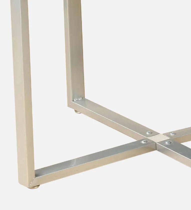 Neon Metal 4 Seater Dining Set in Black& Purple Finish - Ouch Cart