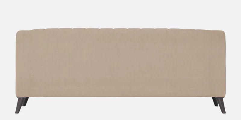 Fabric 3 Seater Sofa in Beige Colour - Ouch Cart