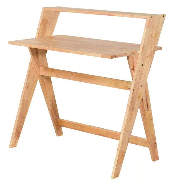 Anton Study Table in Natural Finish - Ouch Cart