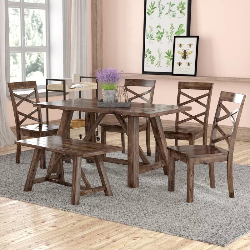 6 - Piece Dining Set - Ouch Cart