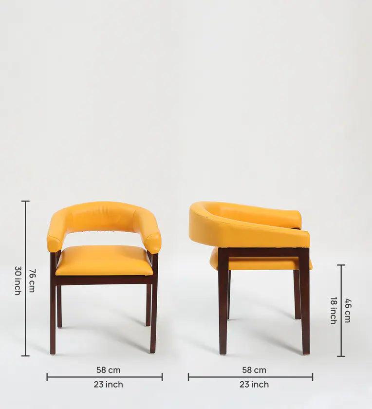 4 Seater Dining Set in Ply Wood Finish - Ouch Cart